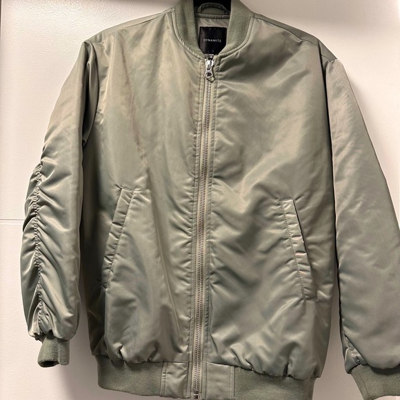 2/$30 NEW Dynamite - Oversized Bomber Jacket - Picture 1 of 6